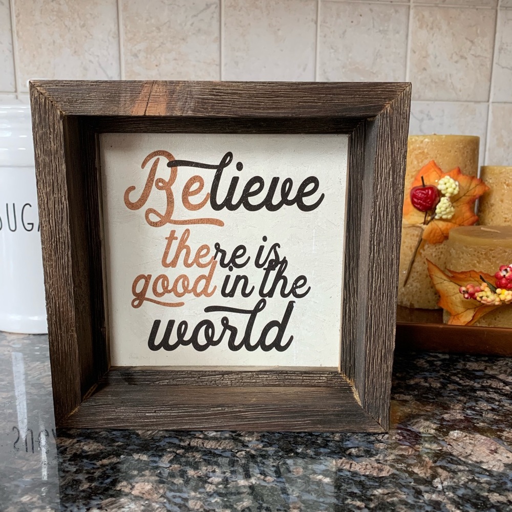 Rustic Decor Sign